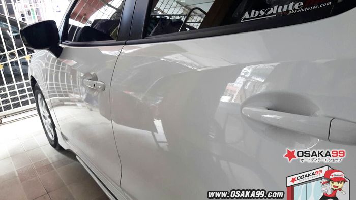 เคลือบแก้วมาแรงสุดๆๆ All New Mazda 2 ที่แรกในประเทศไทย