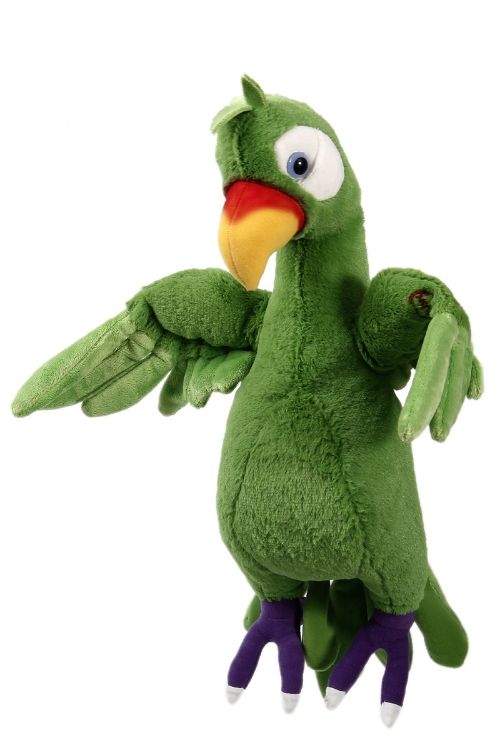 talking parrot stuffed animal