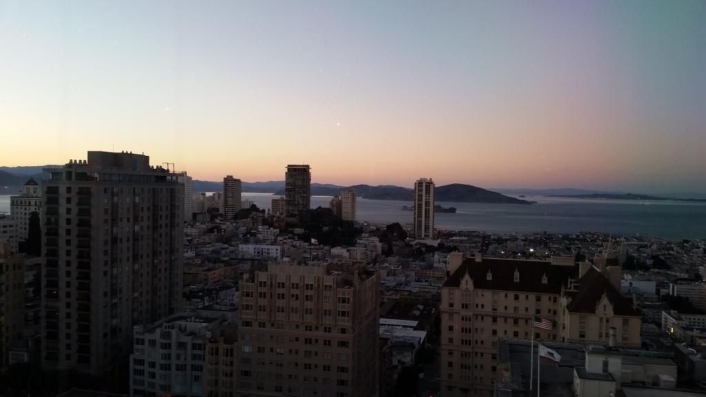 San Francisco Bay at sunset