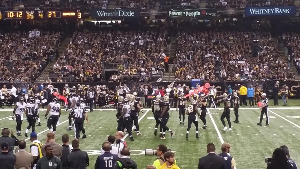 New Orleans Saints in the Superdome