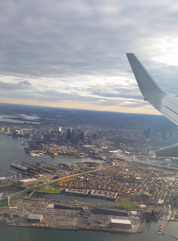 Boston from the sky