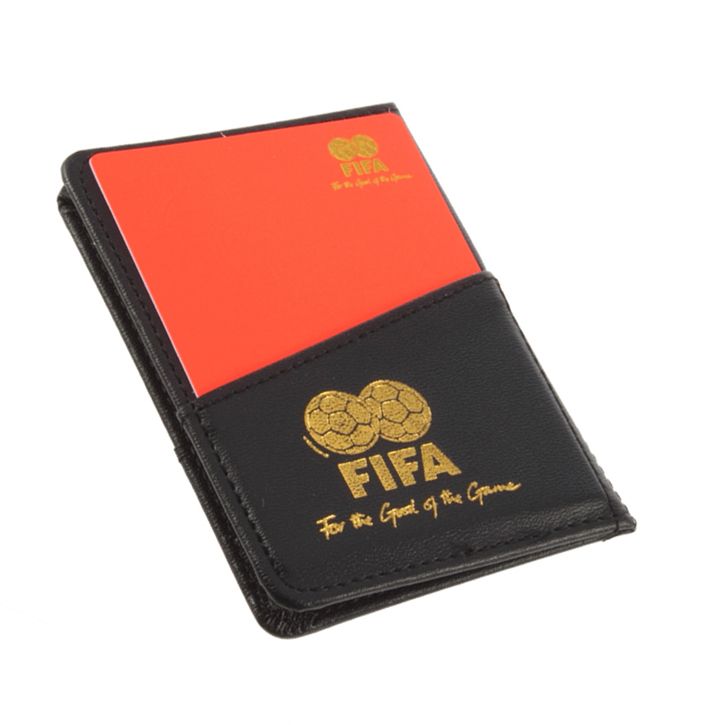 New Soccer Referee Wallet with Red Card and Yellow Card eBay