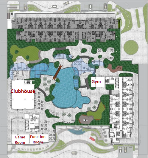 Amenity Area 6th Floor