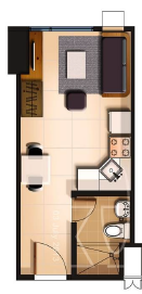 Typical Unit Floor Layout Studio