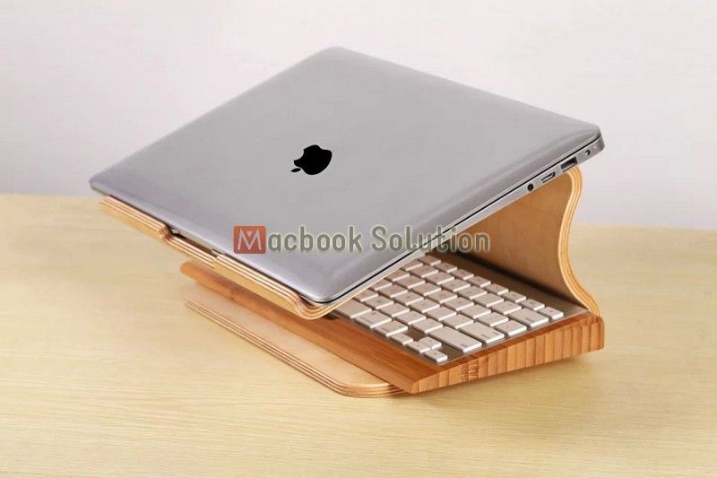 Phụ kiện bằng gỗ cho macbook, imac, ipad...cực kì sang trọng - 9