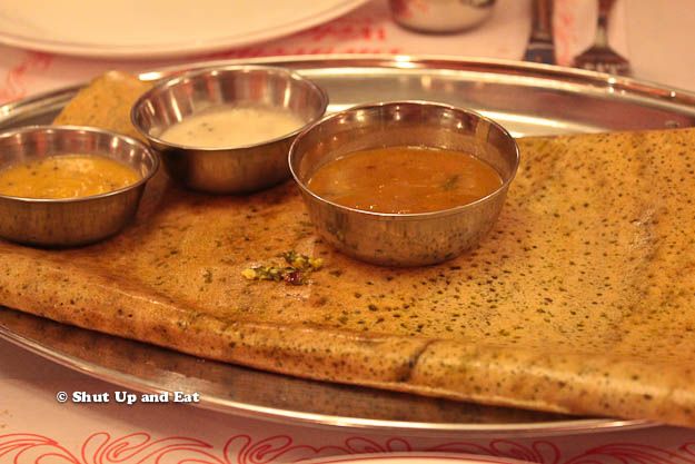 palak paneer dosa