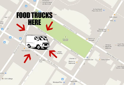 Bouffons Montreal - Food Trucks at the Just for Laughs Festival - Shut up and eat.
