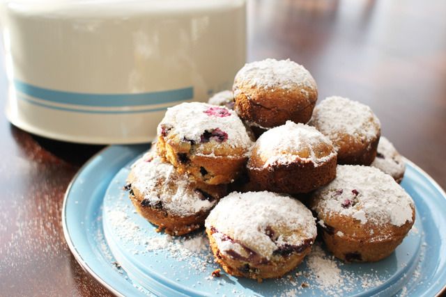 blueberry muffins