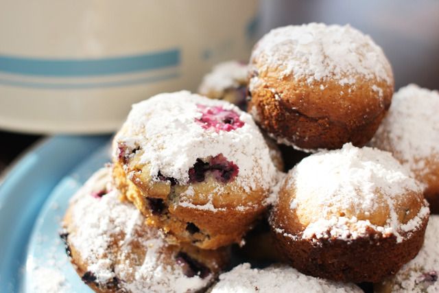 blueberry muffins