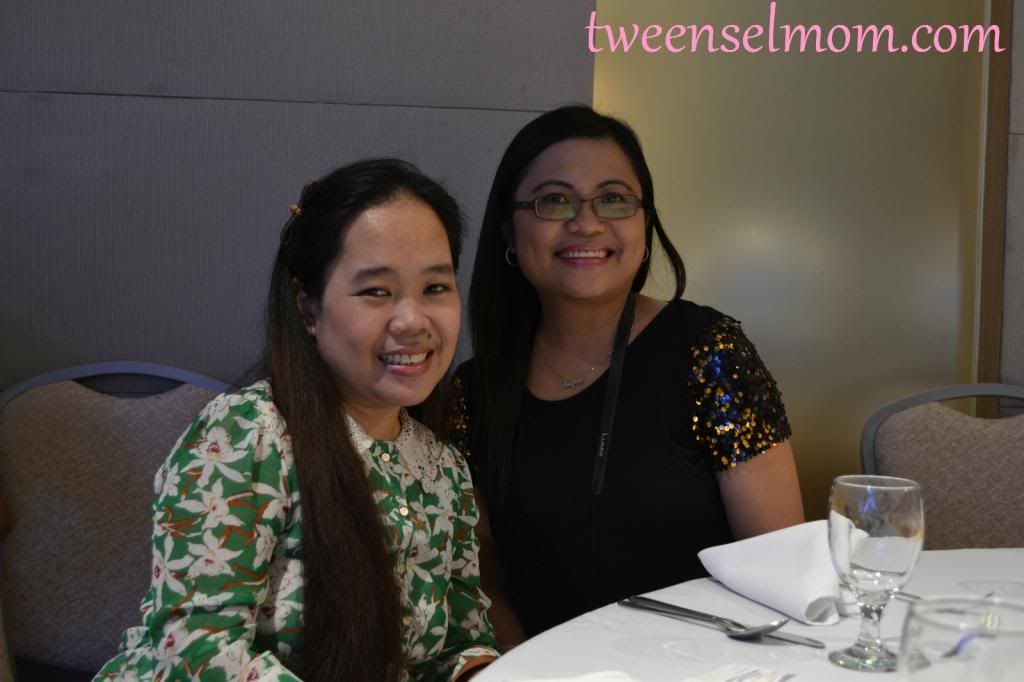 with mommy blogger friend